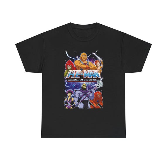 He-Man Masters of the Universe Tee | Retro Cartoon Character Shirt